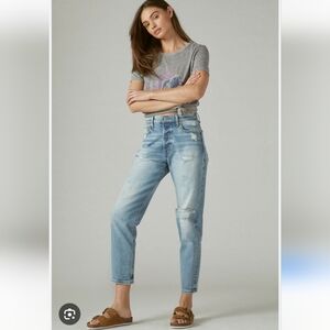 Lucky Brand Women's High Rise Light Blue Jeans